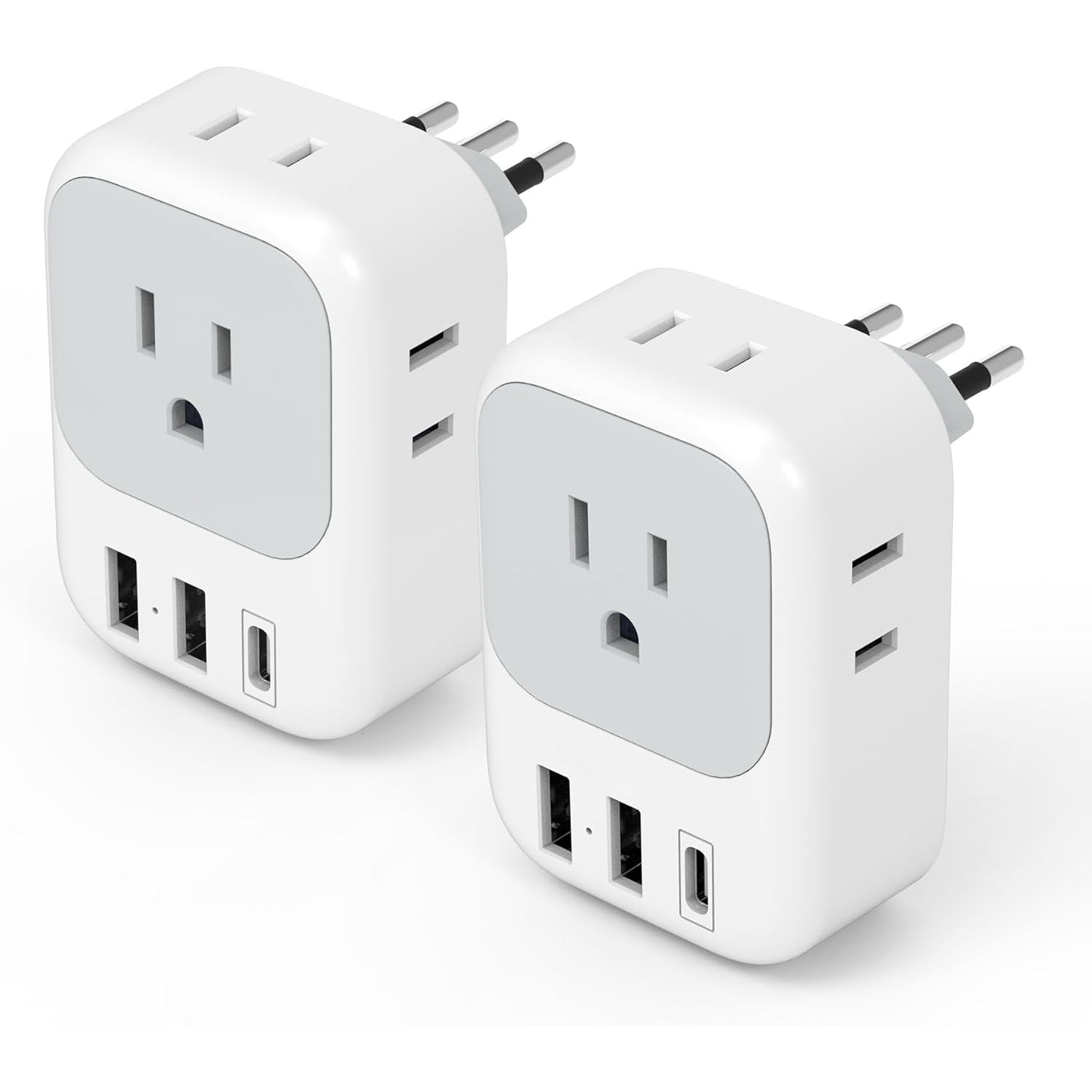 UK Travel Plug Adapter With Wide Compatibility For Global Devices