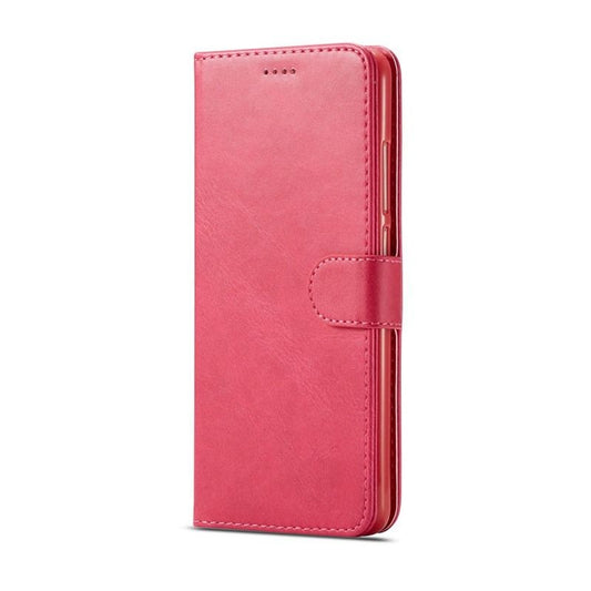 Leather Wallet Solid Flip Cover For Redmi