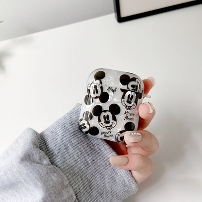 Shell Pattern Mickey Earphones Case