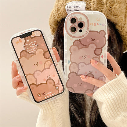 Hello Teddy Cute Case For iPhones