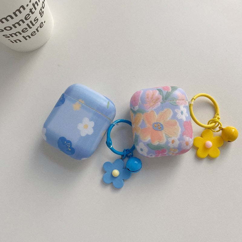 Airpod Sun flower and dandelion with pendant