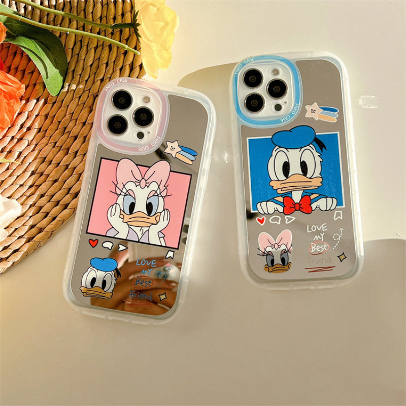 Duck Mirror Makeup iPhone Case