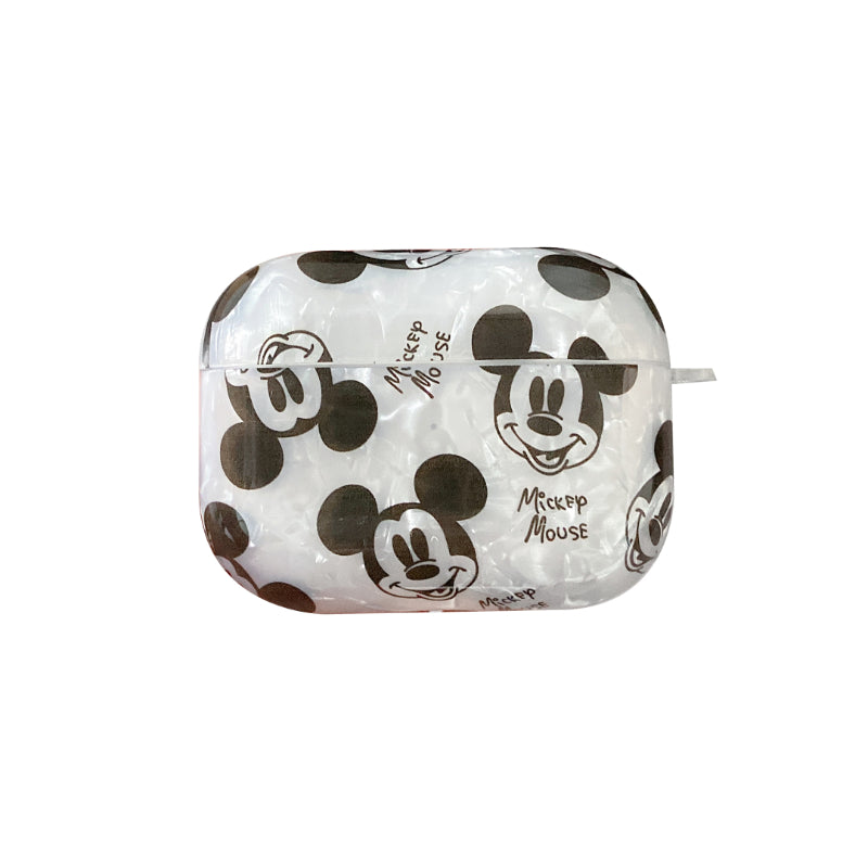 Shell Pattern Mickey Earphones Case