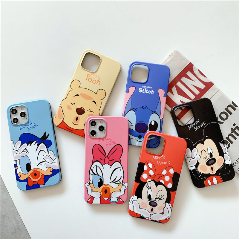 Disney Cartoon Character Case For iPhones