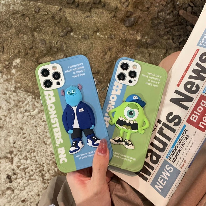 3D Fashion Monsters University Phone Case