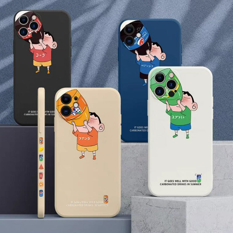 Shinchan Cute Case For iPhones