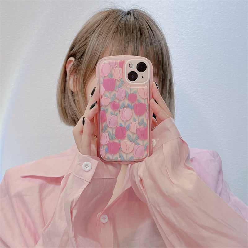 Baby Pink Iphone 13 Mobile Case