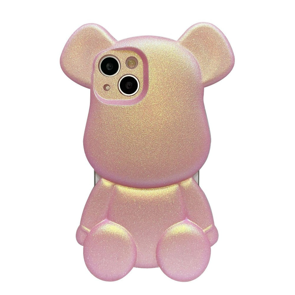 Glitter Bear iPhone Case