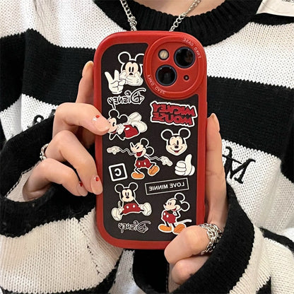 Lovely Minnie & Mickey iPhone Case