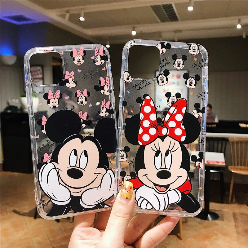 Micky & Minnie Clear Phone Case