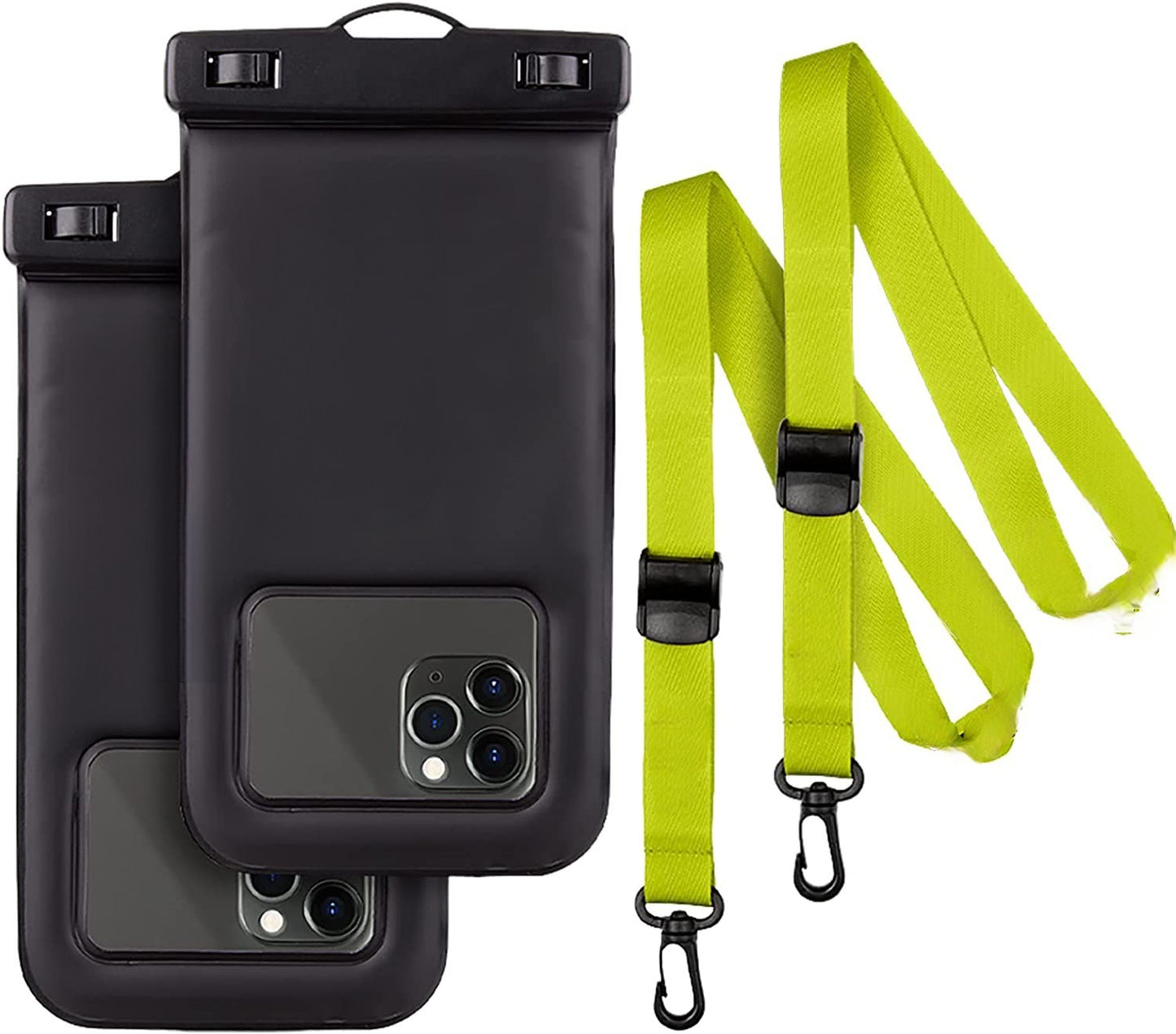 Waterproof Phone Pouch / Case (Regular Size) - Floating Waterproof Phone Case For iPhone 14 Pro Max/ 13 Pro Max/ 12 Pro Max/ 11/ S22 - Detachable Lanyard