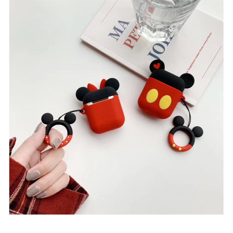 Mickey Pattern Earphones Case