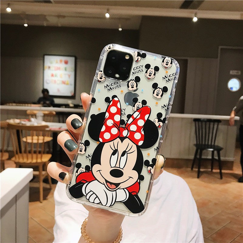 Micky & Minnie Clear Phone Case