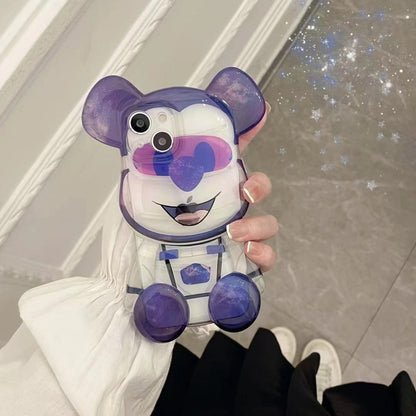 Blue Teddy iPhone Case