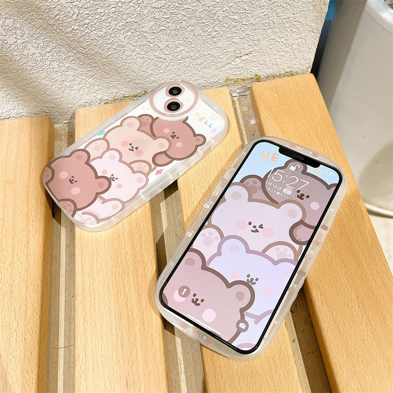 Hello Teddy Cute Case For iPhones