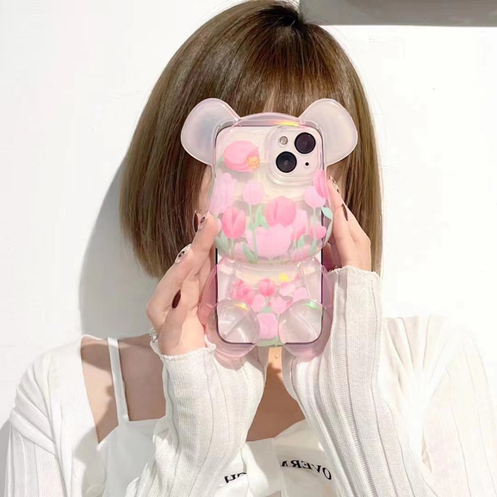 Pink Teddy iPhone 13 Case