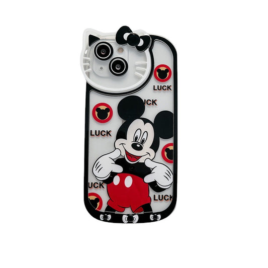 Cat Lens Mickey iPhone Case