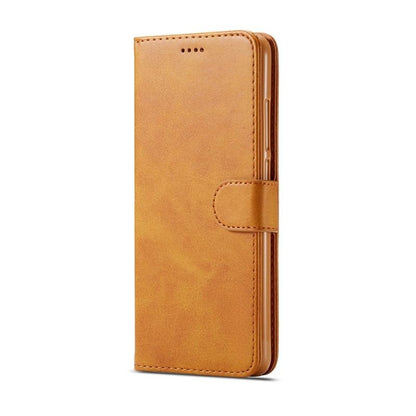 Leather Wallet Solid Flip Cover For Redmi