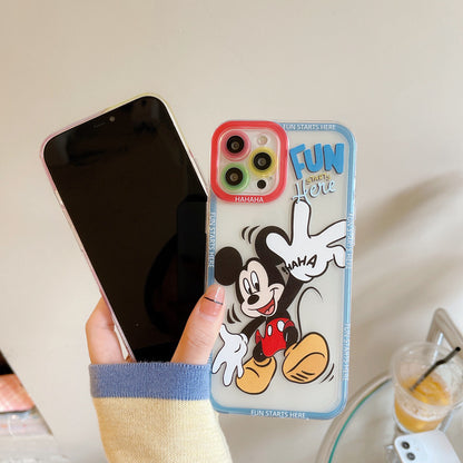 Mickey Cartoon Soft iPhone Case