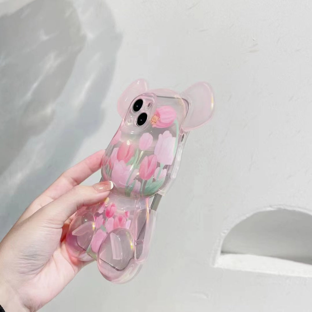 Pink Teddy iPhone 13 Case