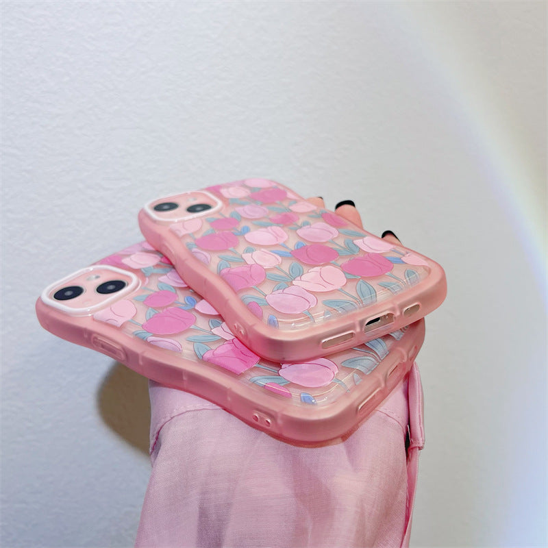 Baby Pink Iphone 13 Mobile Case