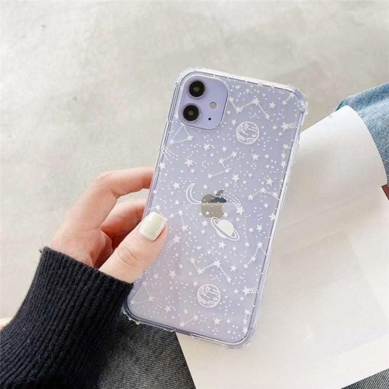 Starry Sky Constellation Pattern Case For iPhone