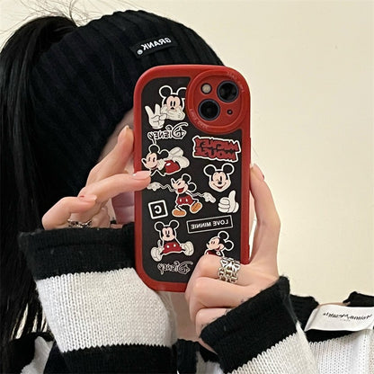 Lovely Minnie & Mickey iPhone Case