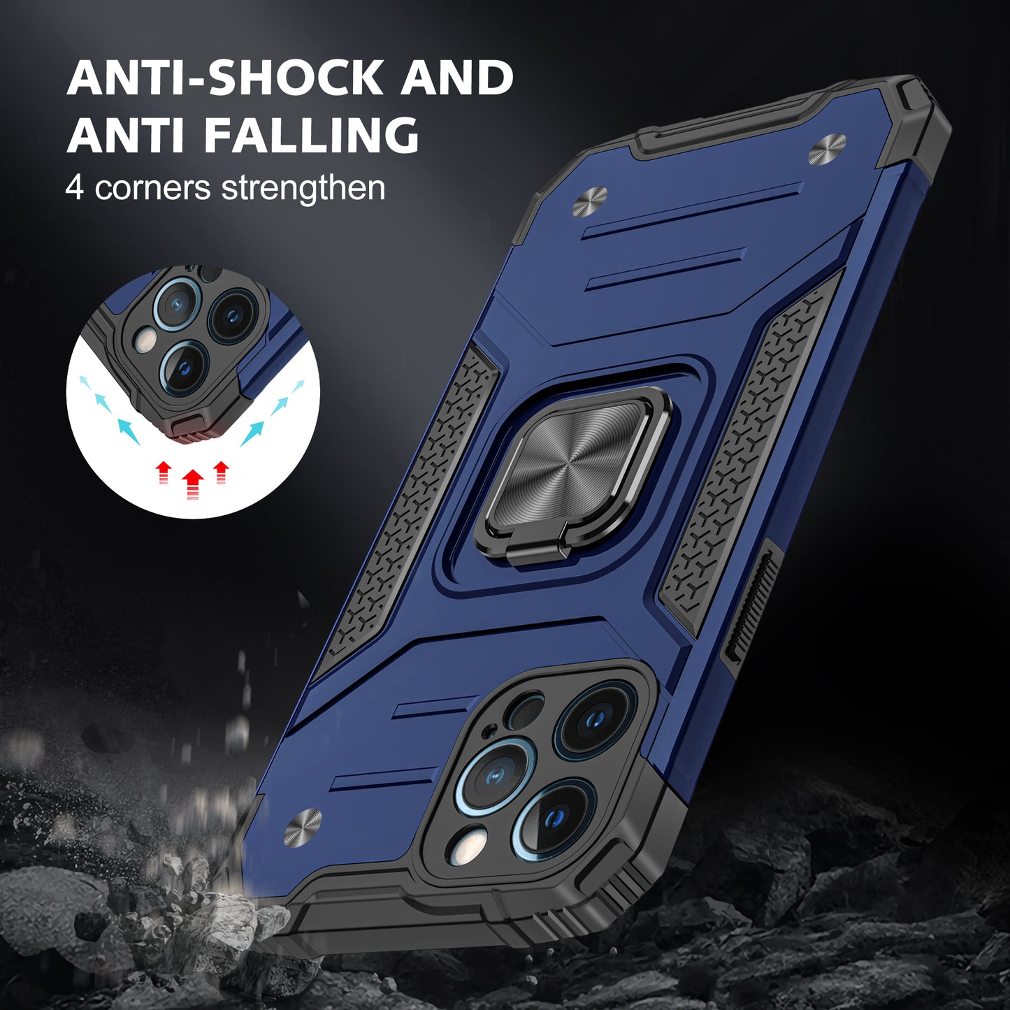 Anti-Gravity iPhone Case Blue