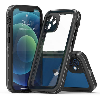 TPU PC Underwater Shockproof Mobile Phone Case For iPhones