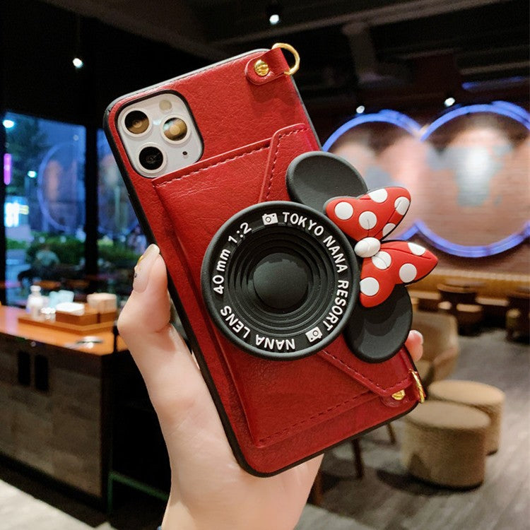 Leather Cartoon 3D Phone Case