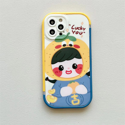 Get Rich Cute Printed Case For iPhones