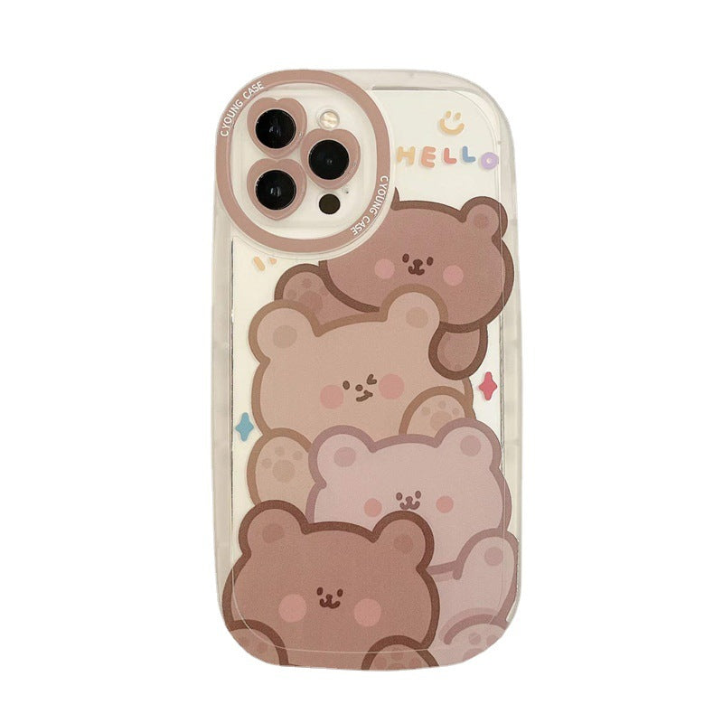 Hello Teddy Cute Case For iPhones