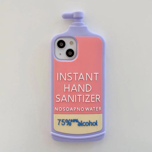 Sanitiser Shaped Case For iPhones