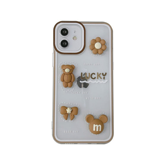 Lucky Bear Cute iPhone Case