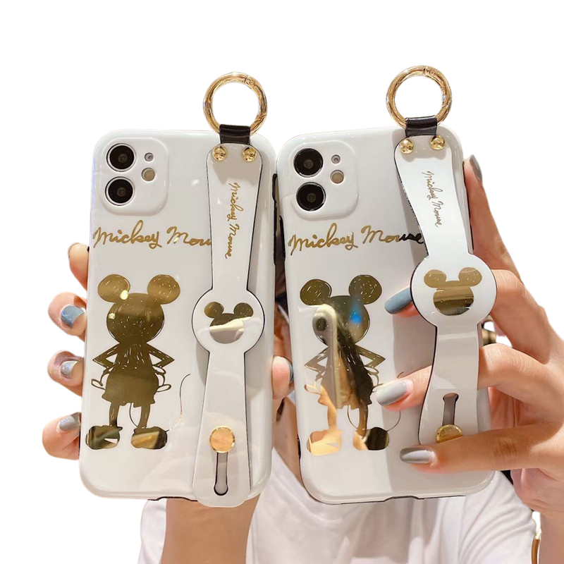 Electroplated Mickey With Wristband iPhone Case