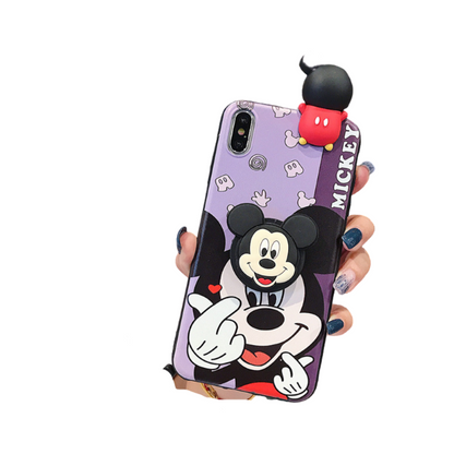 Mickey Case With Holder Chain iPhone Case