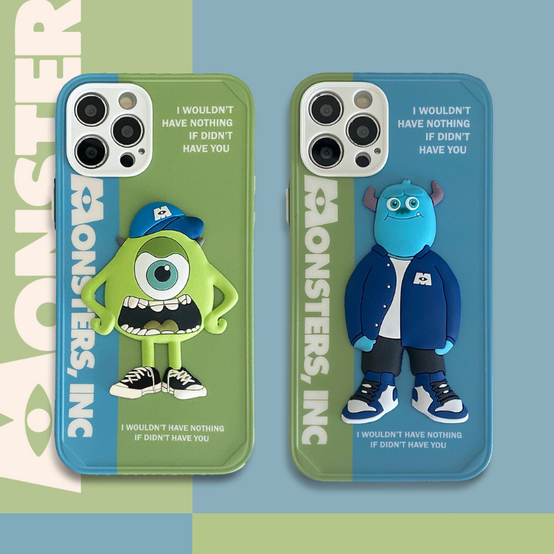 3D Fashion Monsters University Phone Case