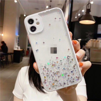 Bling Drop Gluing Phone Cases For iPhones