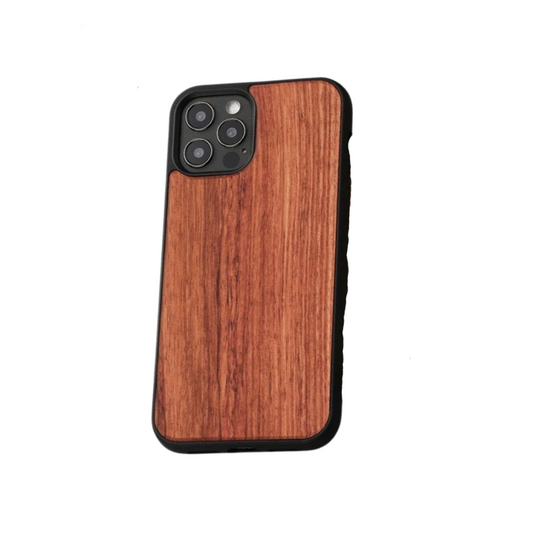 Luxury Magnetic Solid Wood Shockproof iPhone Case