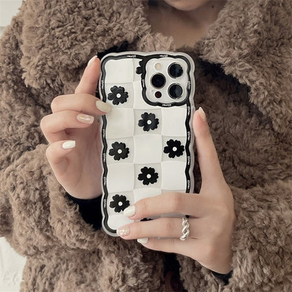 Cute Transparent Flower iphone case