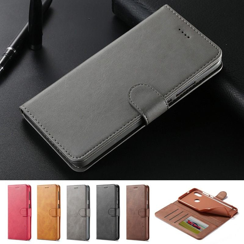 Leather Wallet Flip Cover For Redmi