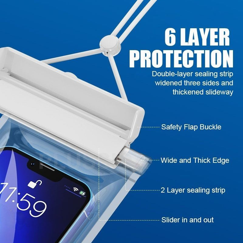 Waterproof Phone Case Under 7.0 inches For iPhone