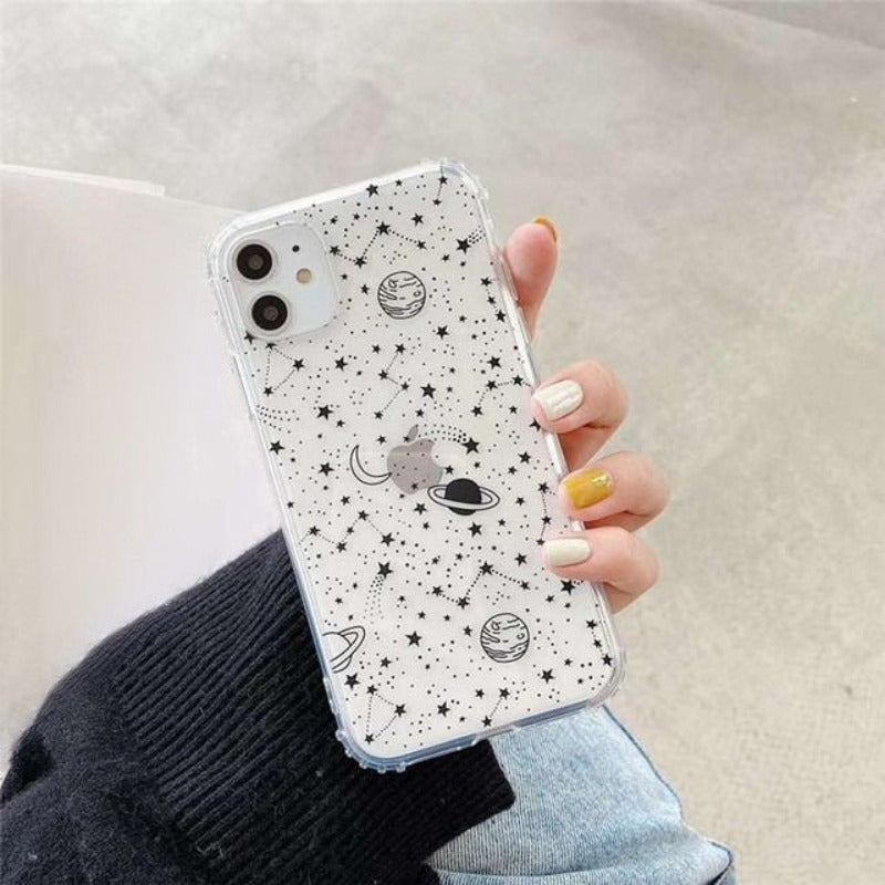 Starry Sky Constellation Pattern Case For iPhone