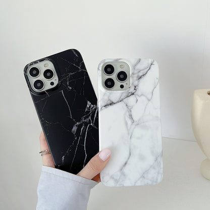 Luxury Shockproof Electroplated IMD Marble iPhone Case