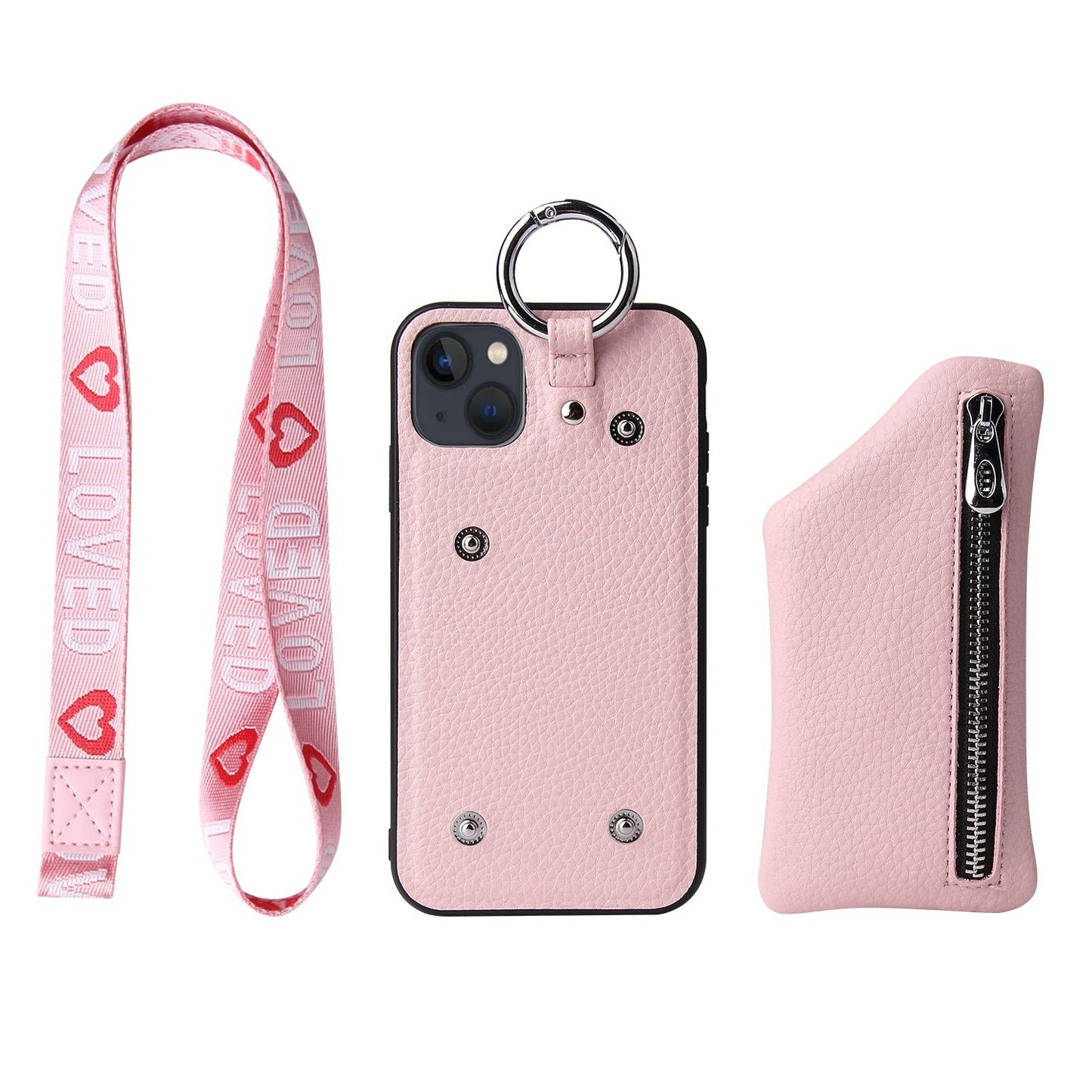 Shockproof Case With a Pocket for iPhones