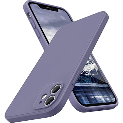 Liquid Silicone Shockproof Flat Edge Phone Case