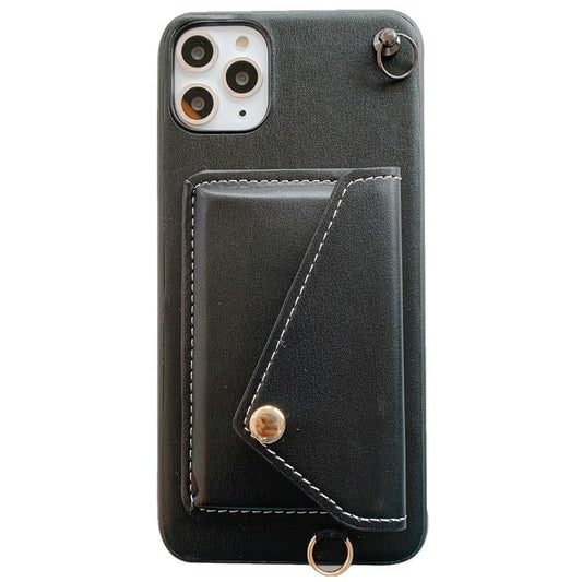 New Design Card Slot PU Leather Case For iPhones