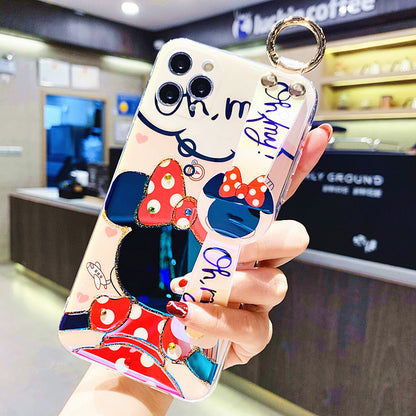 Mickey & Minnie With Waistband iPhone Case