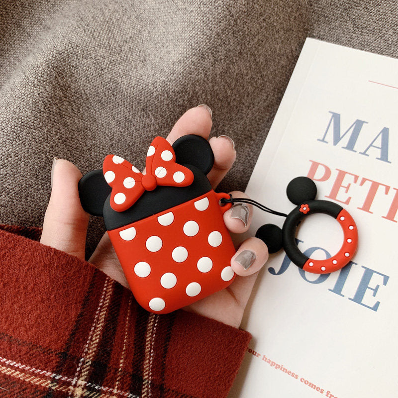 Mickey Pattern Earphones Case