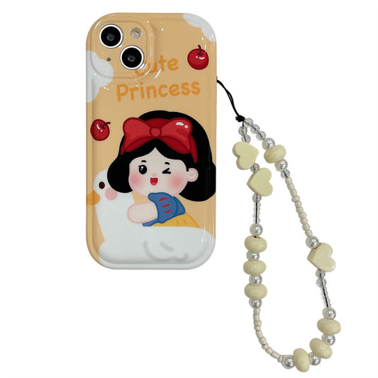 Princess With Chain Case iPhone Case